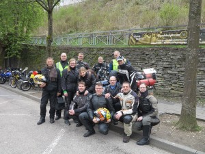 Gruppenfoto in Monschau